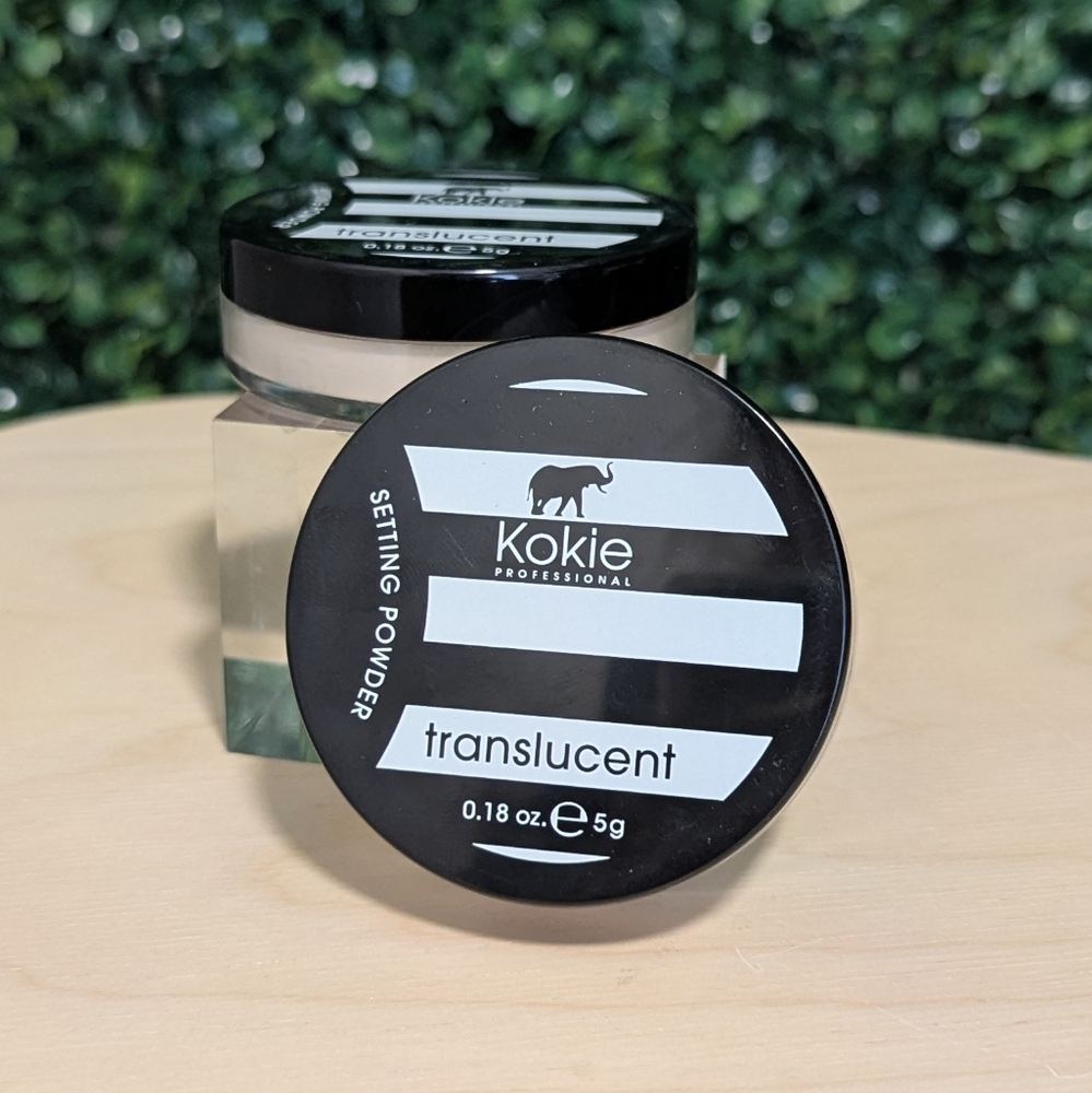 2X Kokie Professional Translucent Setting Powder, 5g NEW